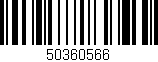 Código de barras (EAN, GTIN, SKU, ISBN): '50360566'