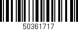 Código de barras (EAN, GTIN, SKU, ISBN): '50361717'