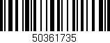 Código de barras (EAN, GTIN, SKU, ISBN): '50361735'