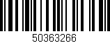 Código de barras (EAN, GTIN, SKU, ISBN): '50363266'