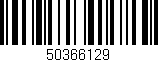 Código de barras (EAN, GTIN, SKU, ISBN): '50366129'