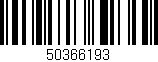 Código de barras (EAN, GTIN, SKU, ISBN): '50366193'