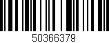 Código de barras (EAN, GTIN, SKU, ISBN): '50366379'