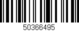 Código de barras (EAN, GTIN, SKU, ISBN): '50366495'