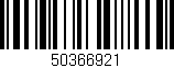Código de barras (EAN, GTIN, SKU, ISBN): '50366921'