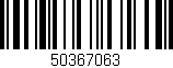 Código de barras (EAN, GTIN, SKU, ISBN): '50367063'