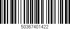 Código de barras (EAN, GTIN, SKU, ISBN): '50367401422'