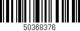 Código de barras (EAN, GTIN, SKU, ISBN): '50368376'