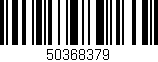 Código de barras (EAN, GTIN, SKU, ISBN): '50368379'
