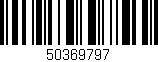 Código de barras (EAN, GTIN, SKU, ISBN): '50369797'