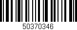 Código de barras (EAN, GTIN, SKU, ISBN): '50370346'
