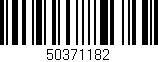 Código de barras (EAN, GTIN, SKU, ISBN): '50371182'