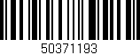 Código de barras (EAN, GTIN, SKU, ISBN): '50371193'