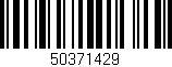 Código de barras (EAN, GTIN, SKU, ISBN): '50371429'