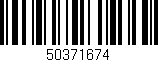 Código de barras (EAN, GTIN, SKU, ISBN): '50371674'