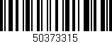 Código de barras (EAN, GTIN, SKU, ISBN): '50373315'