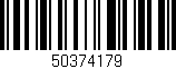 Código de barras (EAN, GTIN, SKU, ISBN): '50374179'