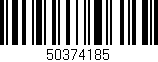 Código de barras (EAN, GTIN, SKU, ISBN): '50374185'