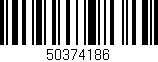 Código de barras (EAN, GTIN, SKU, ISBN): '50374186'