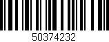 Código de barras (EAN, GTIN, SKU, ISBN): '50374232'