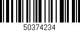 Código de barras (EAN, GTIN, SKU, ISBN): '50374234'