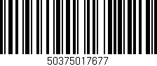 Código de barras (EAN, GTIN, SKU, ISBN): '50375017677'