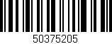 Código de barras (EAN, GTIN, SKU, ISBN): '50375205'