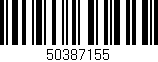 Código de barras (EAN, GTIN, SKU, ISBN): '50387155'