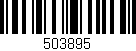 Código de barras (EAN, GTIN, SKU, ISBN): '503895'