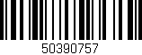 Código de barras (EAN, GTIN, SKU, ISBN): '50390757'