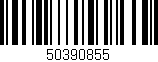 Código de barras (EAN, GTIN, SKU, ISBN): '50390855'