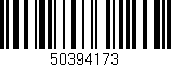 Código de barras (EAN, GTIN, SKU, ISBN): '50394173'