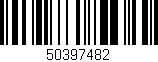 Código de barras (EAN, GTIN, SKU, ISBN): '50397482'