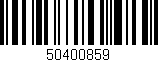Código de barras (EAN, GTIN, SKU, ISBN): '50400859'