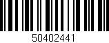 Código de barras (EAN, GTIN, SKU, ISBN): '50402441'