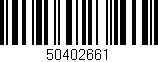 Código de barras (EAN, GTIN, SKU, ISBN): '50402661'