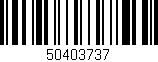 Código de barras (EAN, GTIN, SKU, ISBN): '50403737'