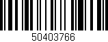 Código de barras (EAN, GTIN, SKU, ISBN): '50403766'