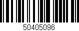 Código de barras (EAN, GTIN, SKU, ISBN): '50405096'
