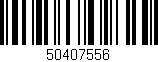 Código de barras (EAN, GTIN, SKU, ISBN): '50407556'