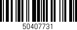 Código de barras (EAN, GTIN, SKU, ISBN): '50407731'