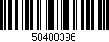 Código de barras (EAN, GTIN, SKU, ISBN): '50408396'