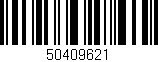 Código de barras (EAN, GTIN, SKU, ISBN): '50409621'
