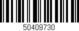 Código de barras (EAN, GTIN, SKU, ISBN): '50409730'