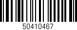 Código de barras (EAN, GTIN, SKU, ISBN): '50410467'