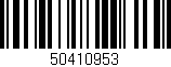 Código de barras (EAN, GTIN, SKU, ISBN): '50410953'