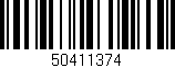 Código de barras (EAN, GTIN, SKU, ISBN): '50411374'