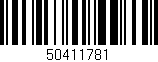 Código de barras (EAN, GTIN, SKU, ISBN): '50411781'