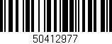 Código de barras (EAN, GTIN, SKU, ISBN): '50412977'
