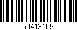 Código de barras (EAN, GTIN, SKU, ISBN): '50413109'